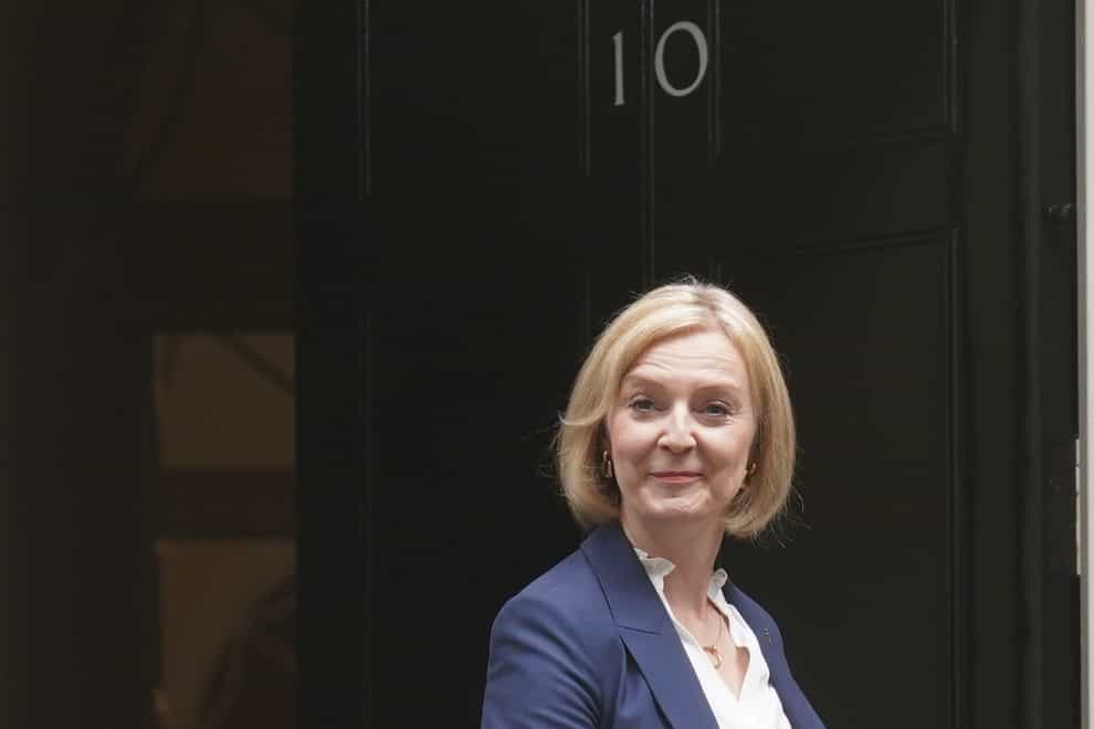 Liz Truss departs 10 Downing Street (Stefan Rousseau/PA)
