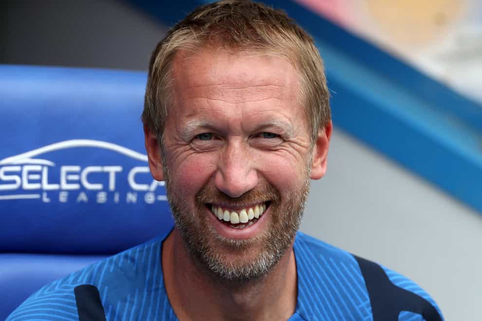 Graham Potter, pictured, will be met with a host of immediate challenges on taking charge at Chelsea (Bradley Collyer/PA)