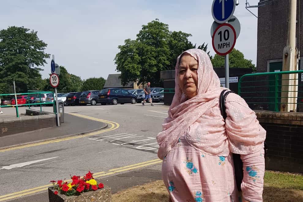 Nargis Begum who died on a smart motorway on the M1 in South Yorkshire in September 2018 (Family handout/PA)