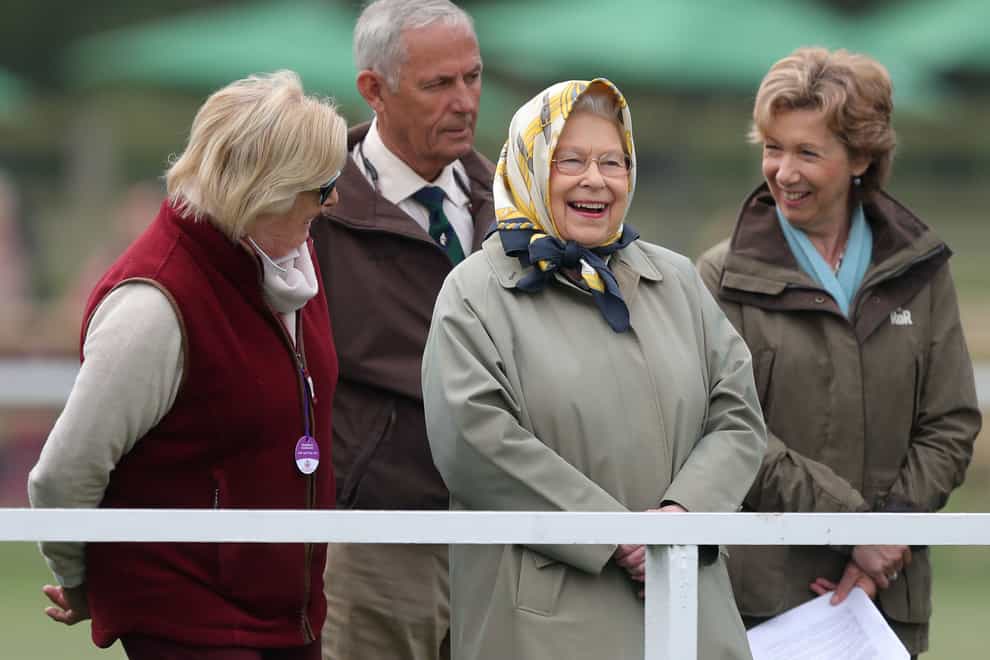 The Queen, at the age of 91, enjoying the Royal Windsor Horse Show in 2017 (Andrew Matthews/PA)