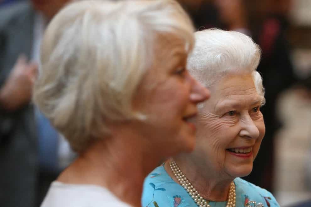 Dame Helen Mirren paid tribute to the Queen (Dominic Lipinski/PA)