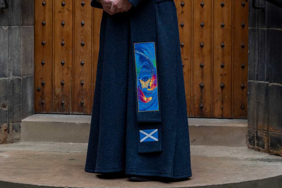 Rt Rev Dr Iain Greenshields, Moderator of the General Assembly of the Church of Scotland, saw the Queen at the weekend (Church of Scotland/PA)