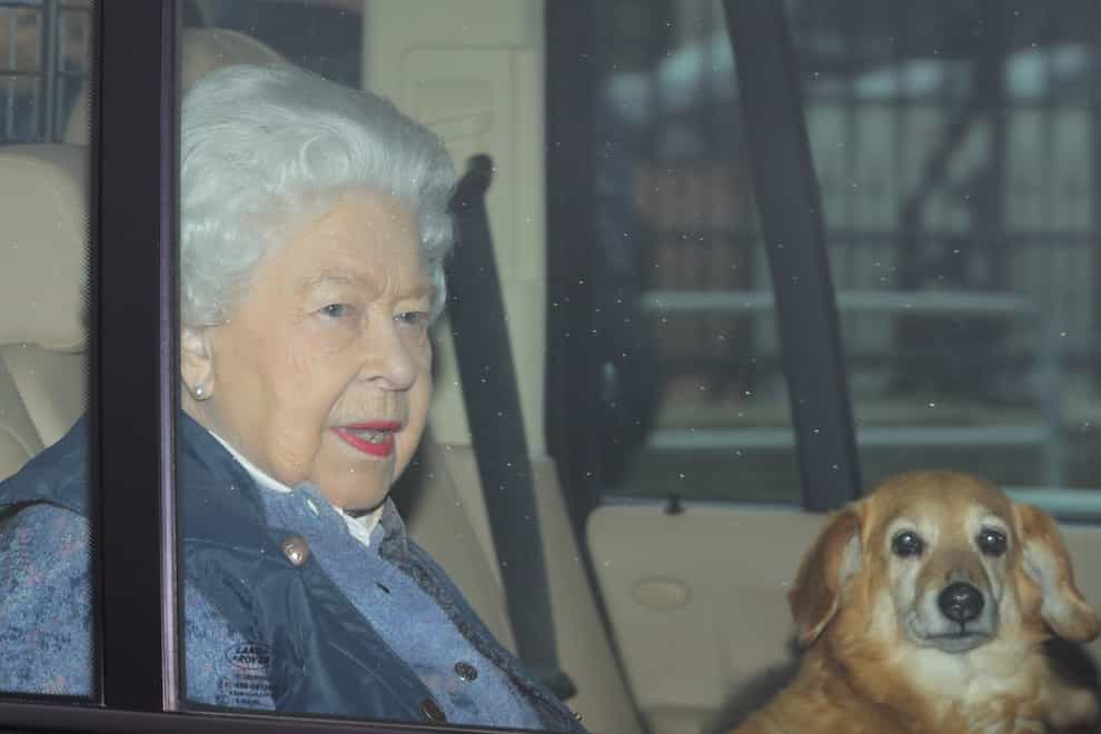 The Queen Elizabeth II leaving Buckingham Palace, London (PA)