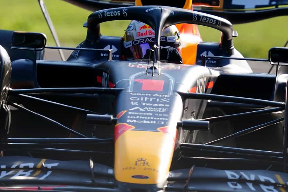 Max Verstappen finished fastest in final practice for the Italian Grand Prix (David Davies/PA)