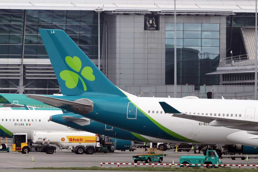 Aer Lingus has cancelled a number of flights after an IT failure (Niall Carson/PA)