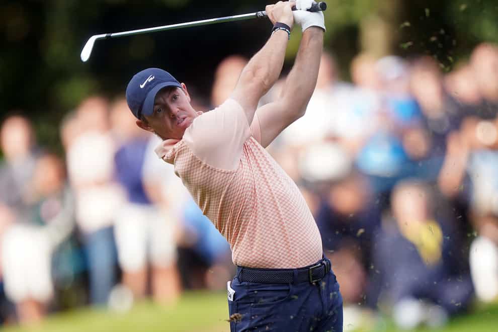 Rory McIlroy moved into contention at Wentworth (Adam Davy/PA)