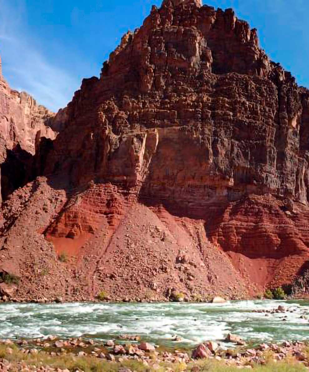 The Hance Rapid, located where Red Canyon intersects with the Colorado River at River Mile 77 (Carl Bowman/National Park Service/AP)