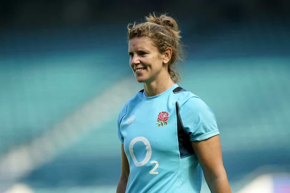 England captain Sarah Hunter is eyeing World Cup success (Andrew Matthews/PA)
