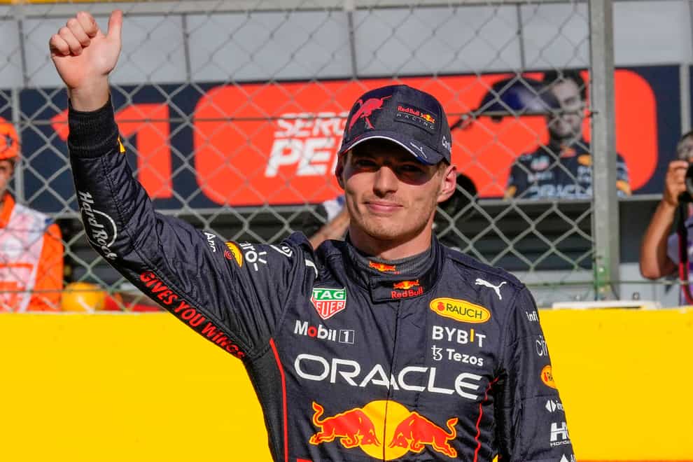 Max Verstappen is closing on the Formula One world title (Antonio Calanni/AP)