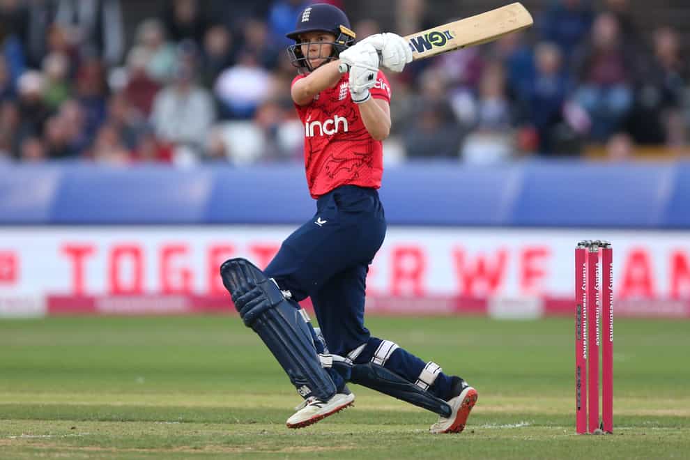 Amy Jones felt well supported in her England captaincy debut (Nigel French/PA)