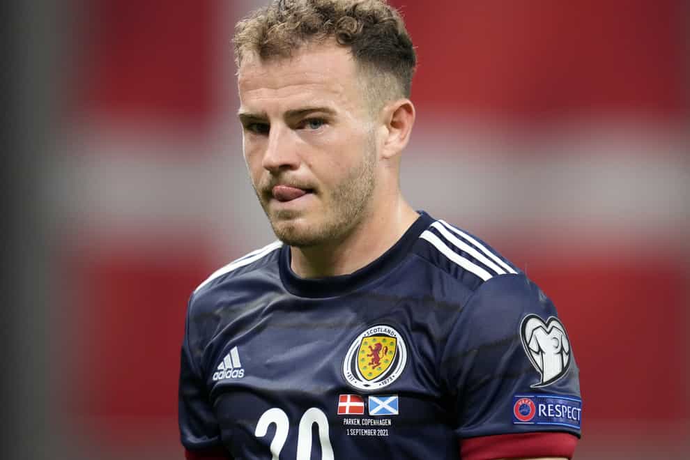 Ryan Fraser has been recalled by Scotland (Claus Bech/PA)