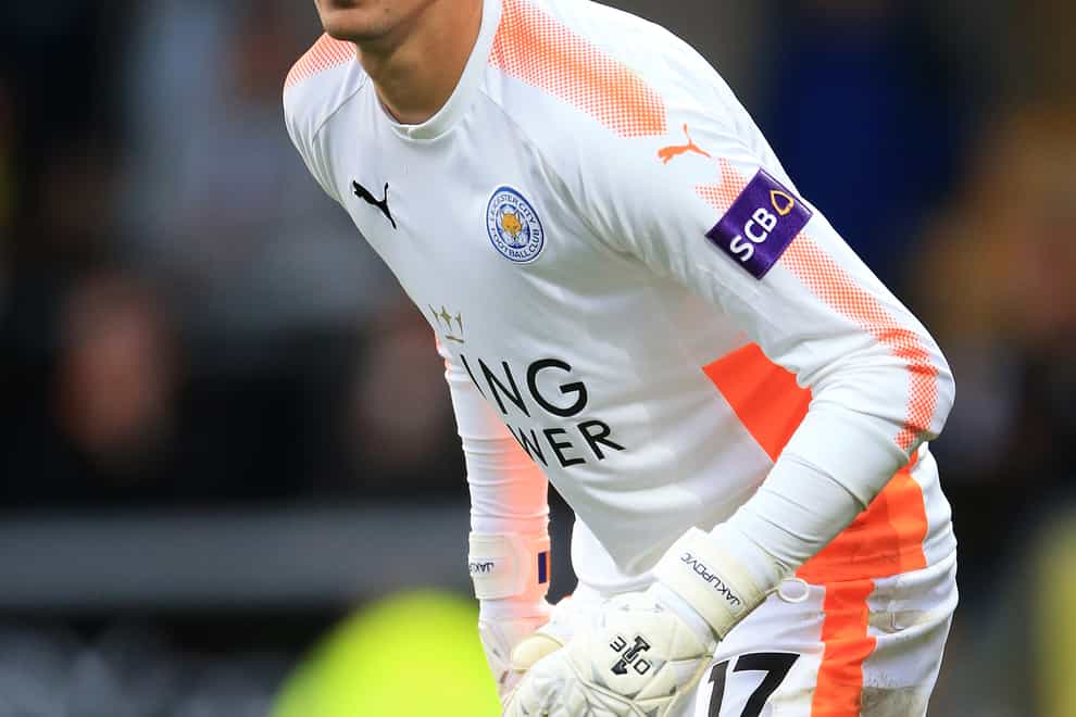 Eldin Jakupovic left Leicester in the summer (Nigel French/PA)