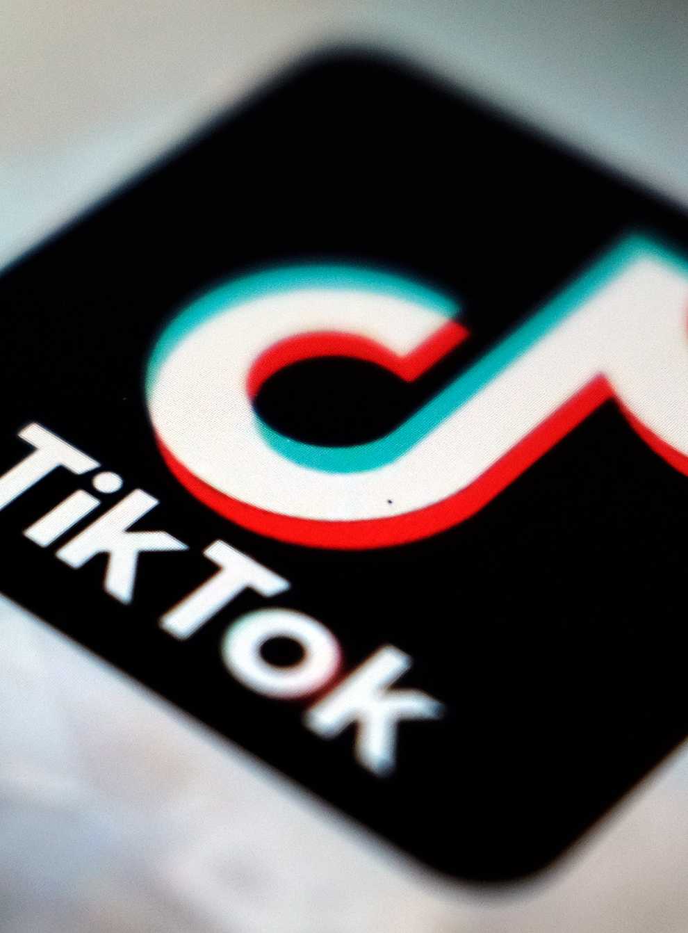 The TikTok app logo (Kiichiro Sato/AP)