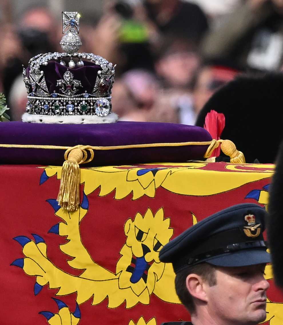 Grief and respect following Queen’s death ‘translate across the pond’ (Justin Tallis/PA)