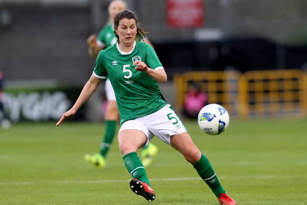 Republic of Ireland’s Niamh Fahey is one match away from the World Cup (Brian Lawless/PA)