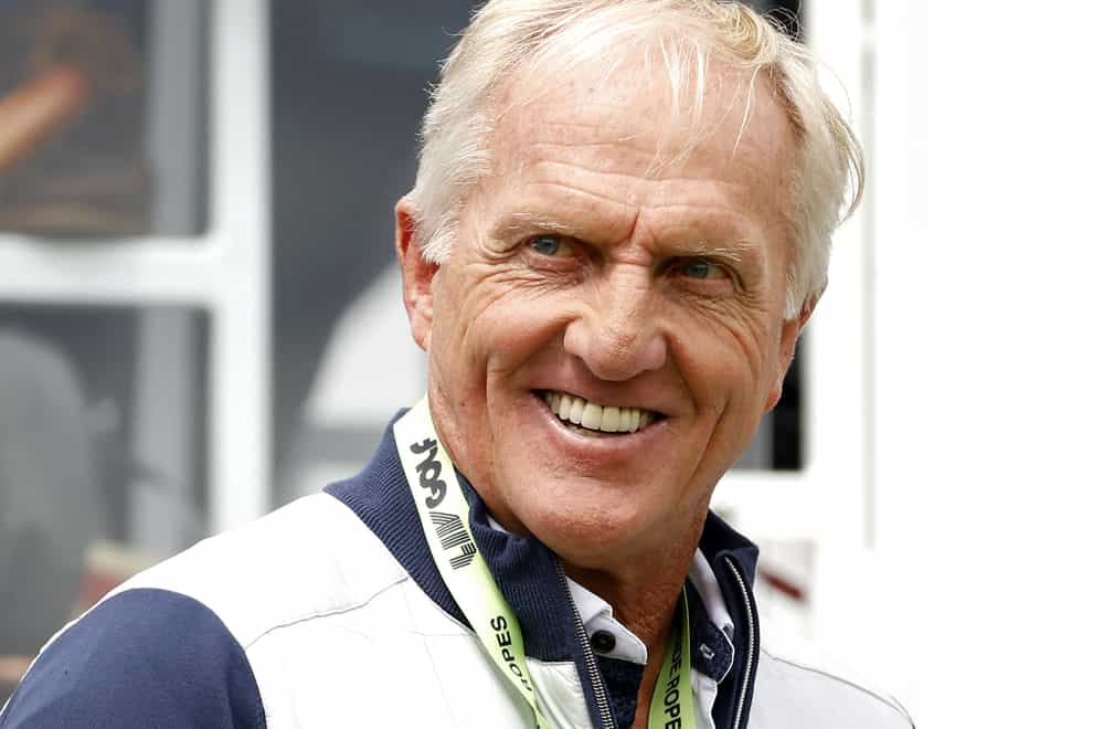 Greg Norman is the chief executive of the controversial LIV Golf tour (Steven Paston/PA)
