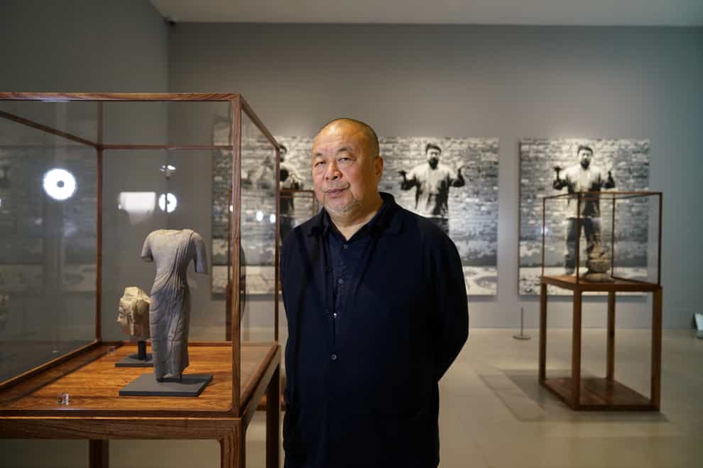 Ai Weiwei (Shu Tomioka/Japan Art Association/PA)