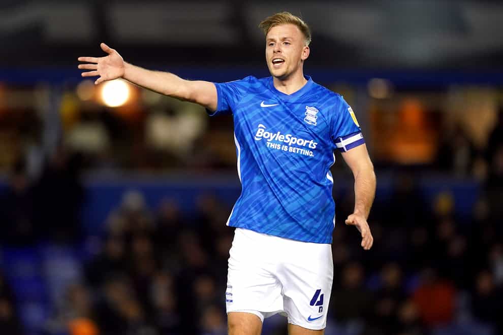 Birmingham defender Marc Roberts has joined the Blues’ casualty list ahead of their home game with Coventry (Mike Egerton/PA)