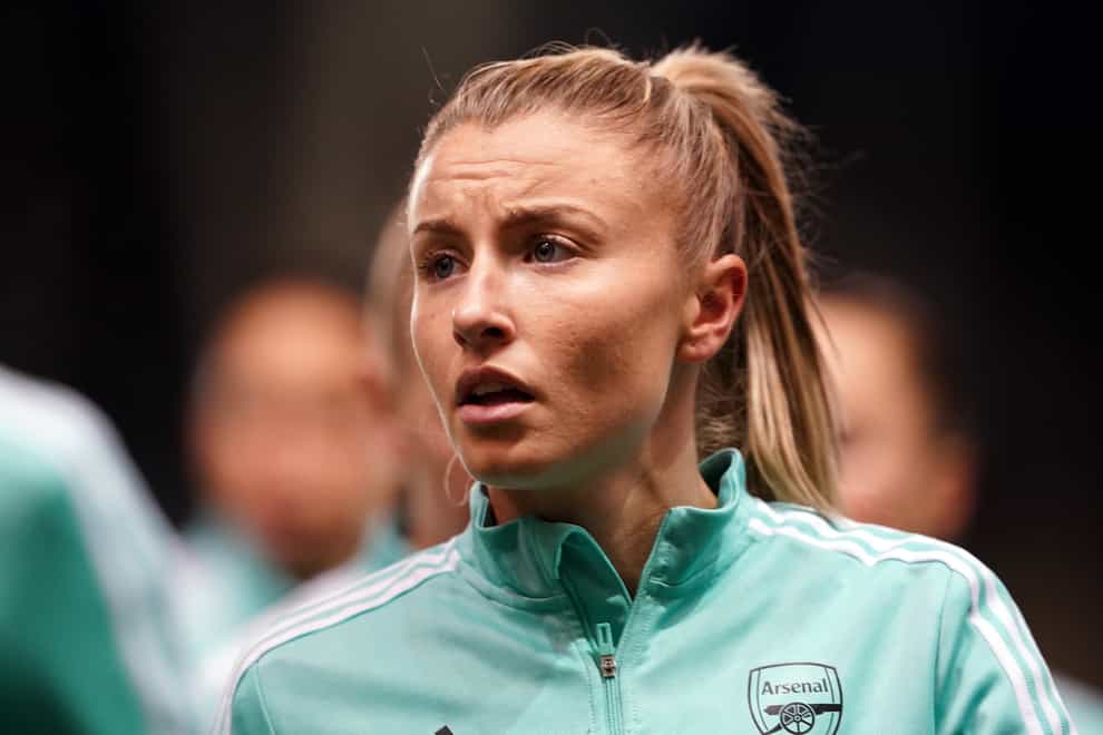 Arsenal’s Leah Williamson admitted the transition after Euro 2022 was difficult (Zac Goodwin/PA)