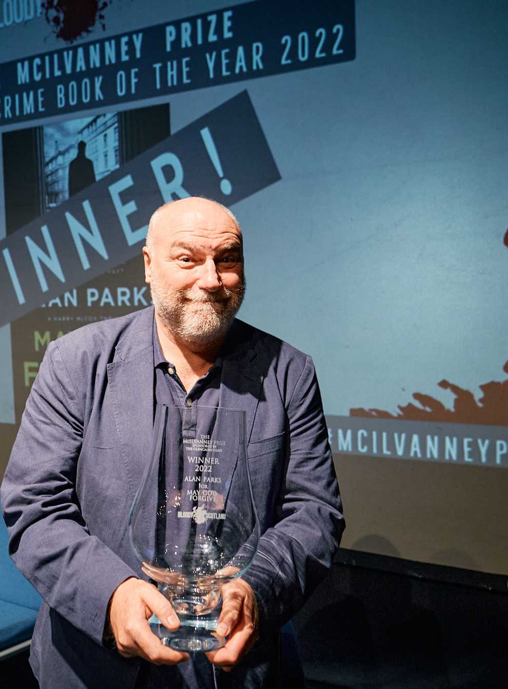 Alan Parks won the award (Paul Reich/Bloody Scotland Festival/PA)