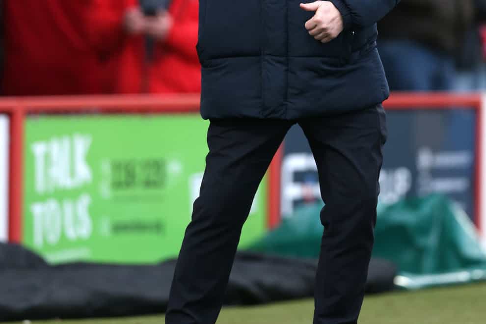 Accrington manager John Coleman (Barrington Coombs/PA)