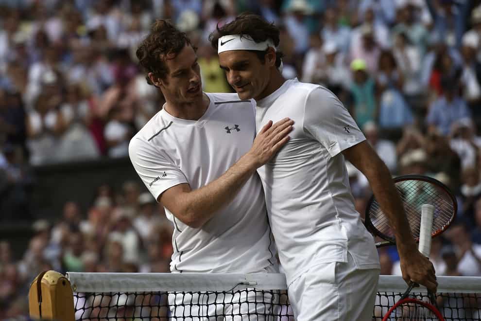 Andy Murray (left) and Roger Federer have played 25 matches against each other (Toby Melville/POOL)