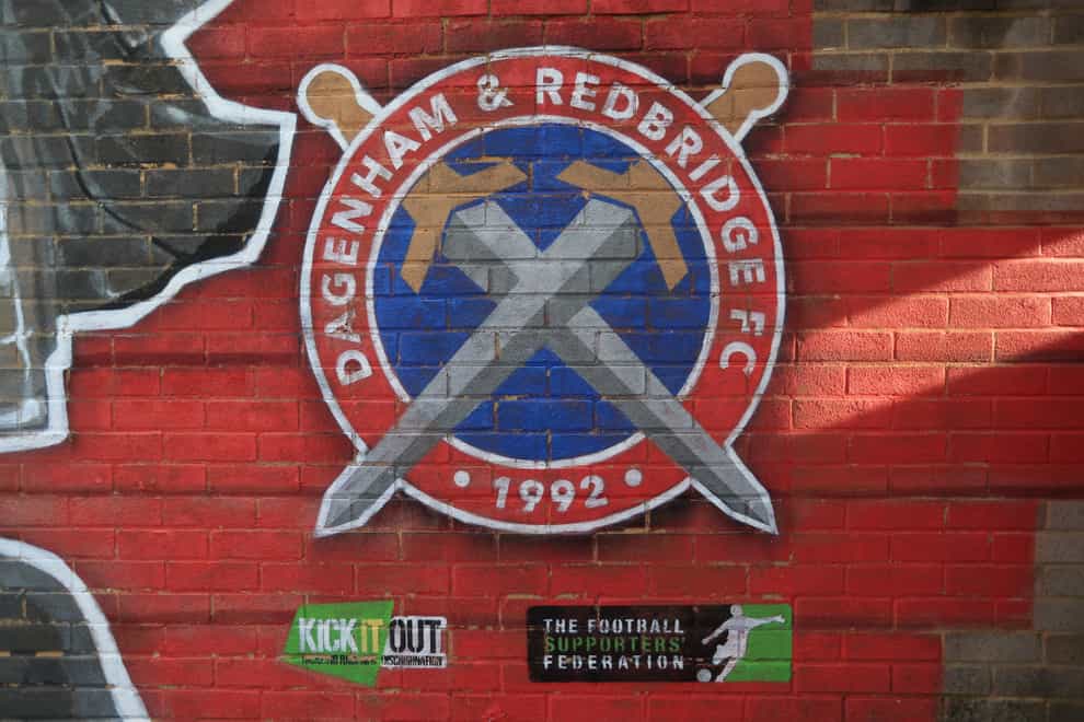 Dagenham and Redbridge thrashed Altrincham 4-1 (Mike Egerton/PA)