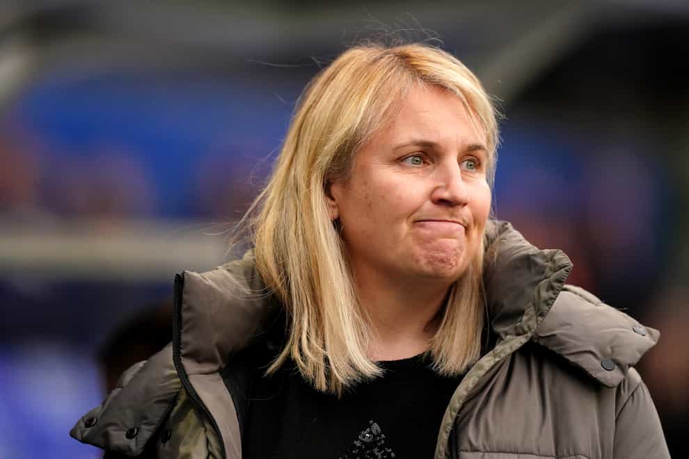 Chelsea manager Emma Hayes was not panicking despite the loss (Mike Egerton/PA)