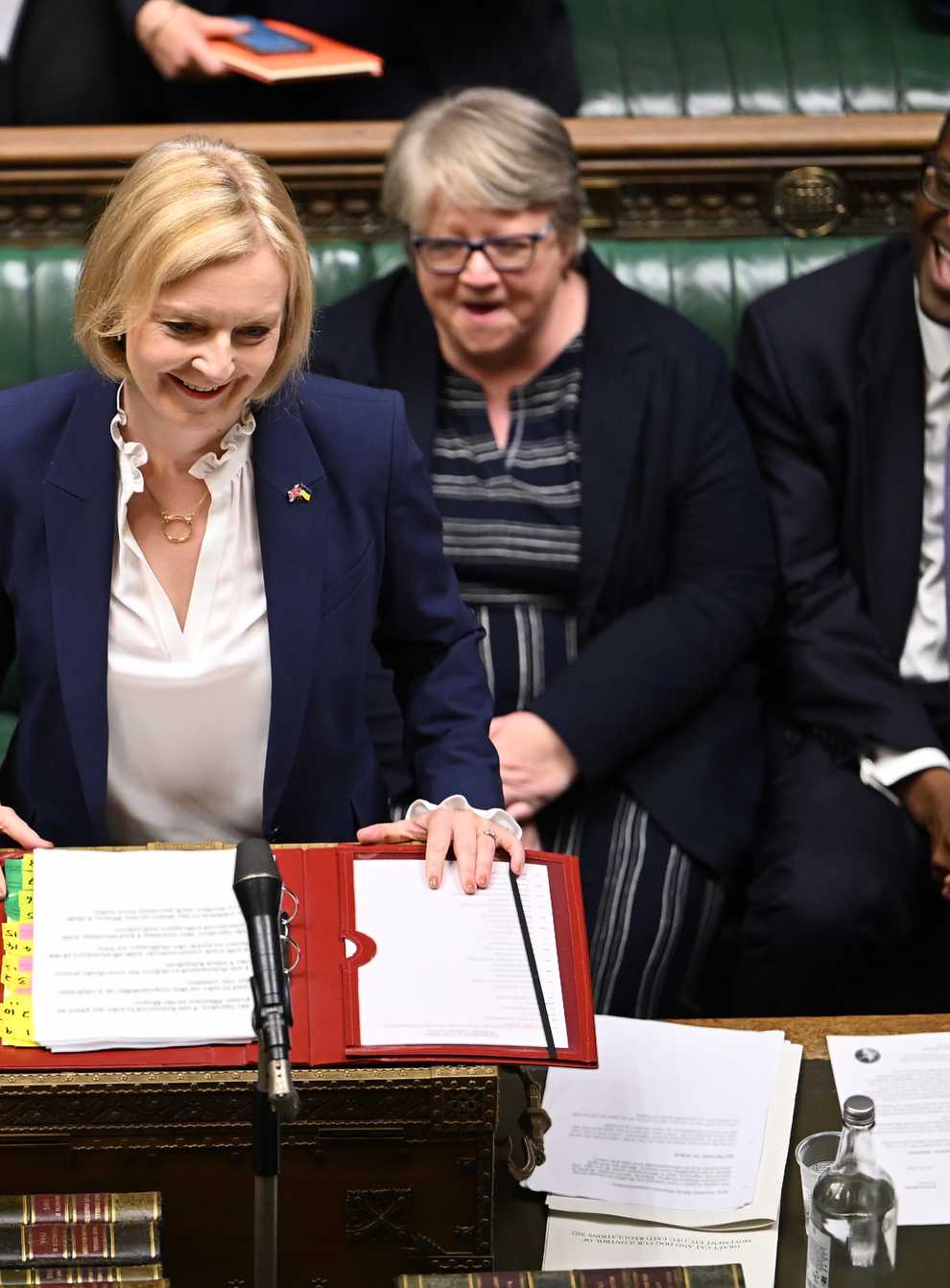 Liz Truss’s premiership will swing into action this week after a political pause to mark the Queen’s death, with a packed schedule of policy and diplomacy to follow the state funeral. (UK Parliament/Jessica Taylor/PA)