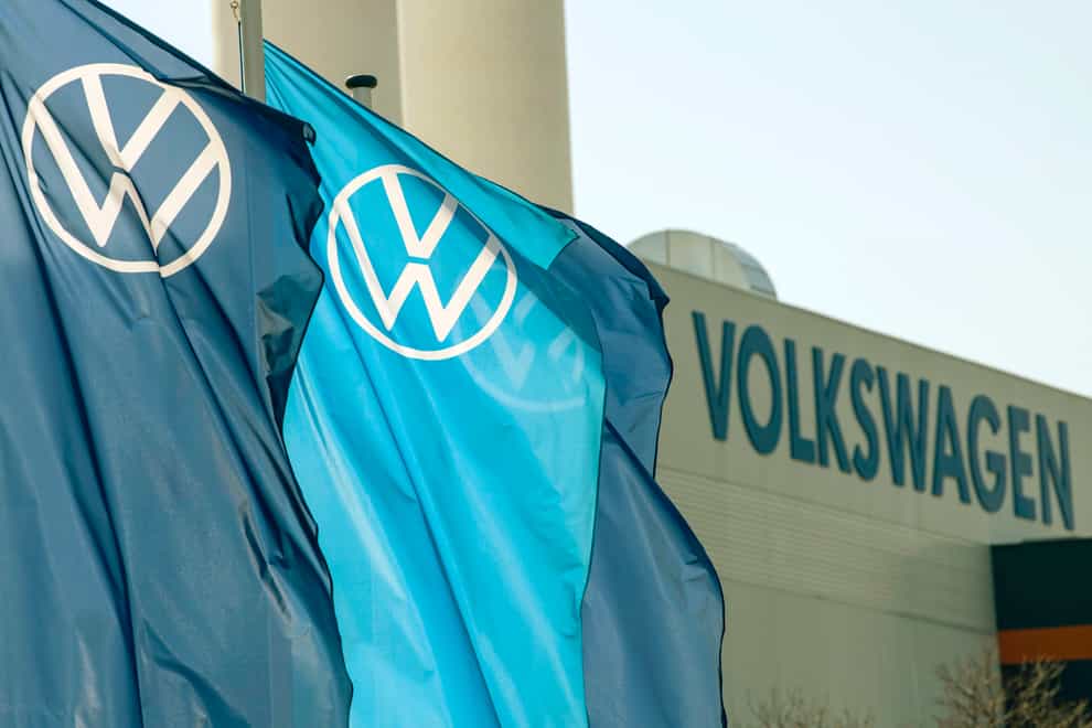 Volkswagen has launched a major push into electric vehicles (Jens Meyer/AP)