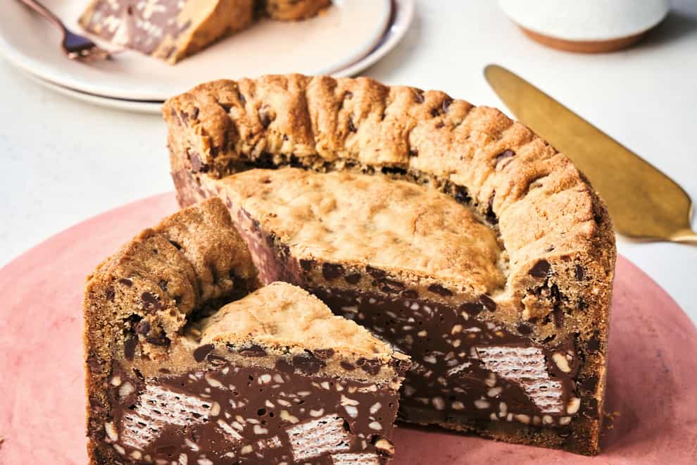 Chocolate cookie pie (Chris Terry/PA)