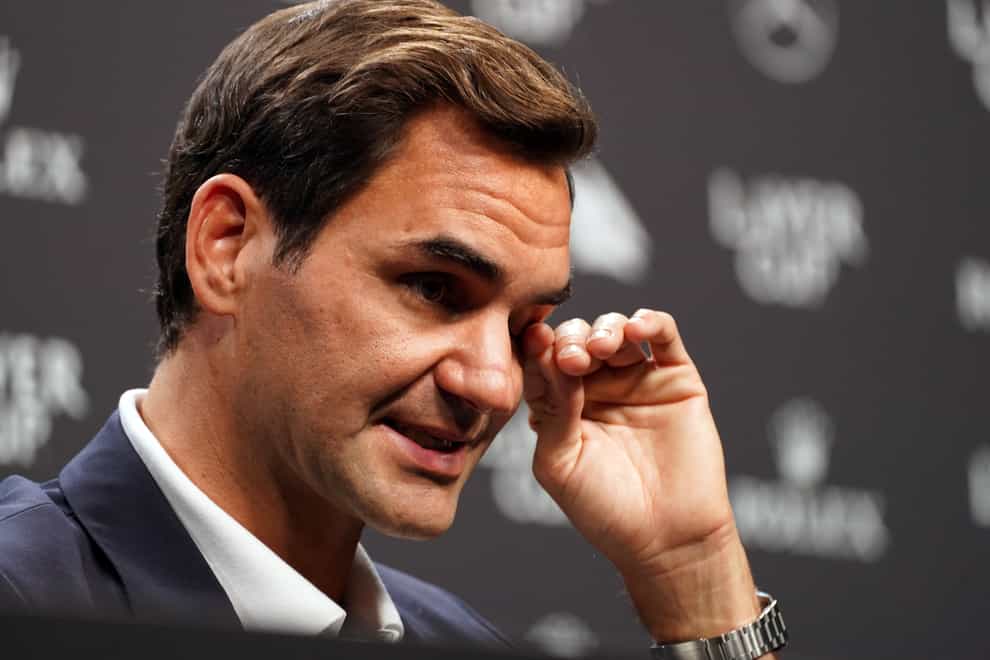Roger Federer will retire after playing at the 02 (James Manning/PA)