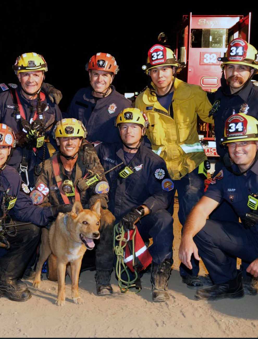 (Pasadena Fire Department via AP)