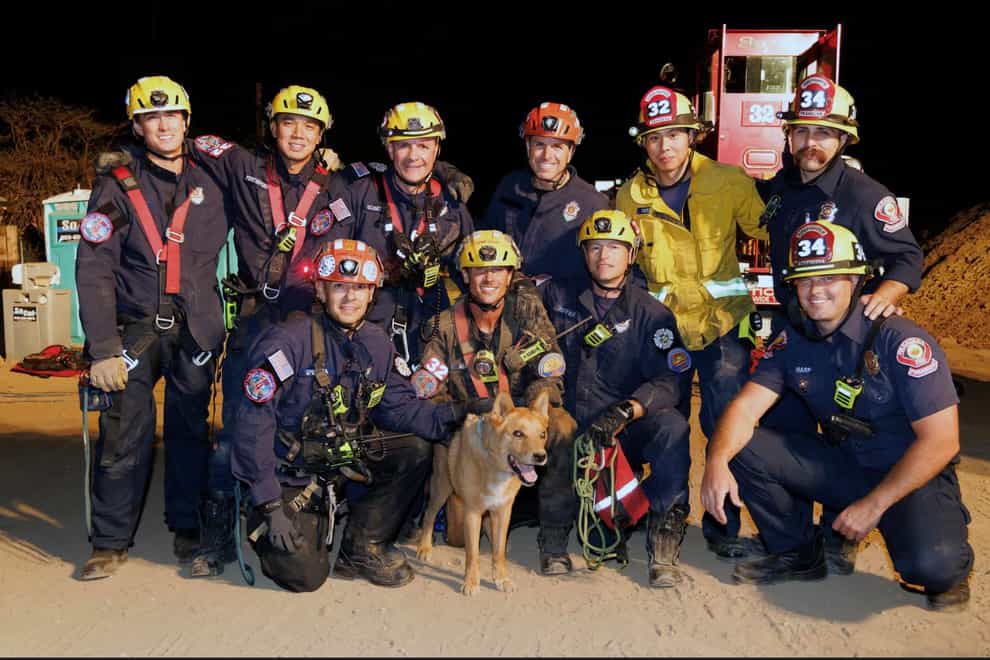 (Pasadena Fire Department via AP)