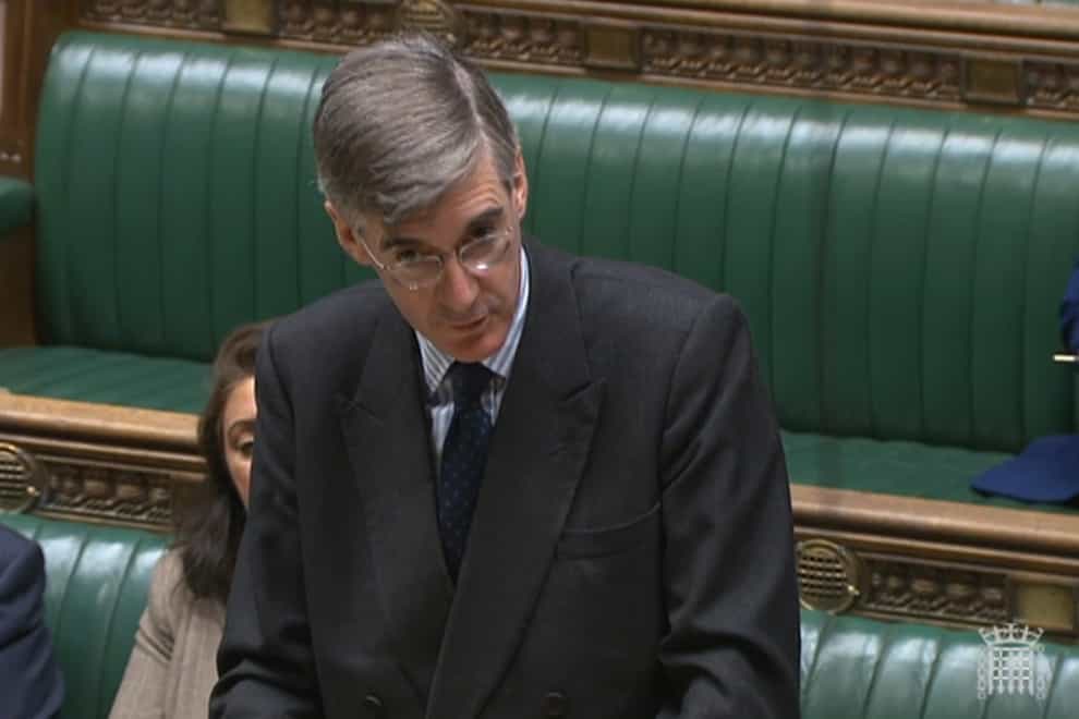 Business Secretary Jacob Rees-Mogg accused fracking opponents of ‘hysteria’ and ‘ludditery’ (House of Commons/PA)