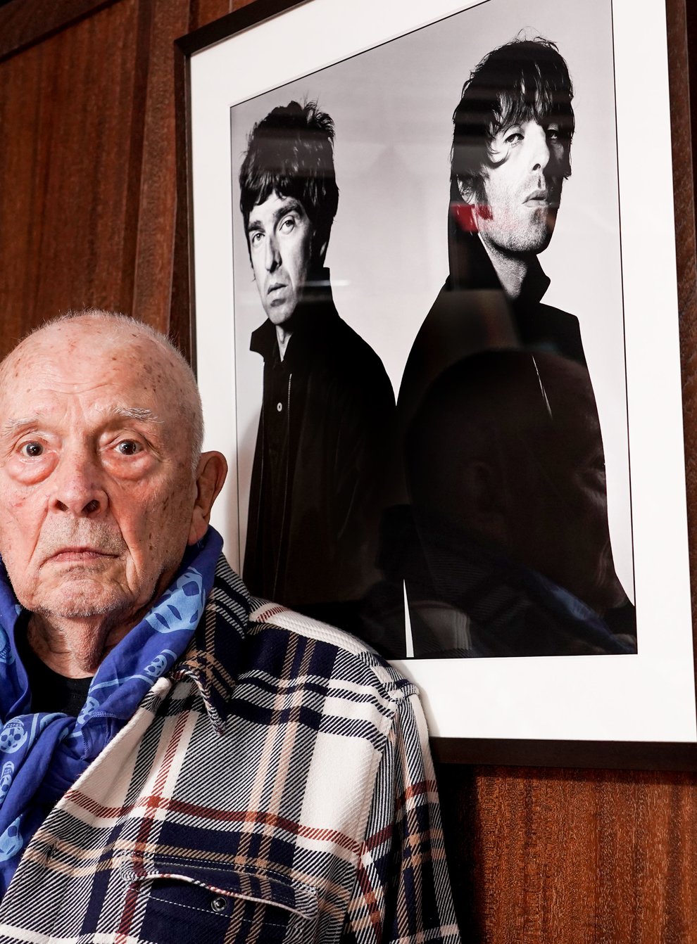 Photographer David Bailey launches his new exhibition Bailey: Vision And Sound at 45 Park Lane London (Ian West/PA)