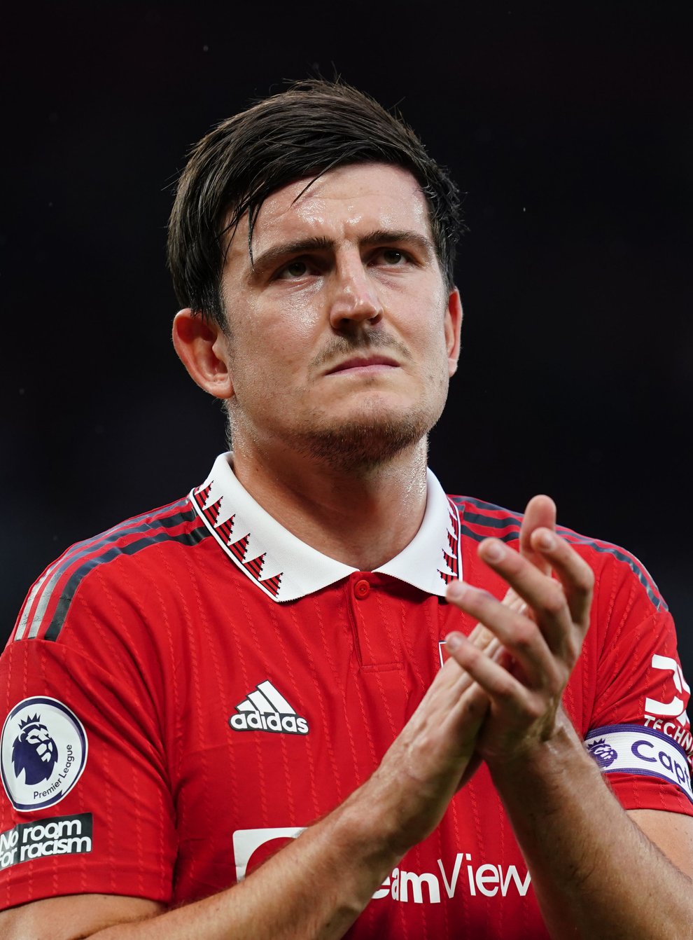 Manchester United’s Harry Maguire is not playing as much as he used do (Martin Rickett/PA)
