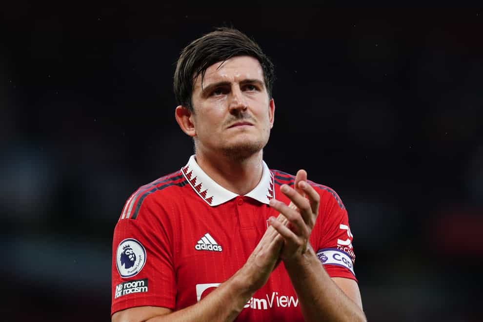 Manchester United’s Harry Maguire is not playing as much as he used do (Martin Rickett/PA)