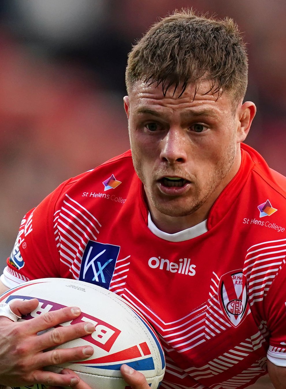St Helens loose forward Morgan Knowles is set for a big game after his club managed to overturn his two-match ban (PA Images/Mike Egerton)