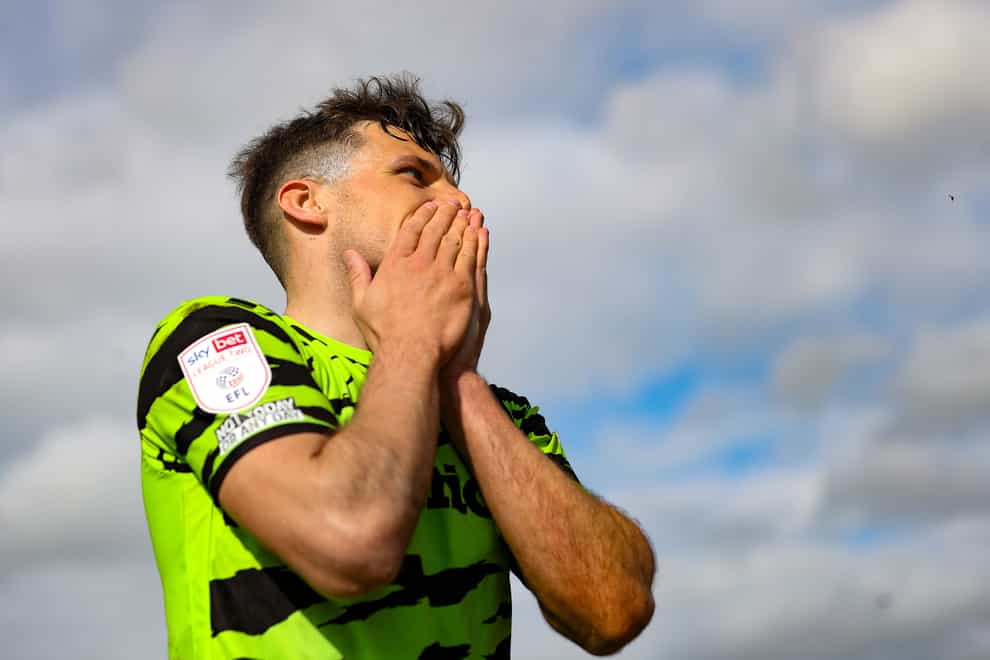 Josh March is likely to be missing for Forest Green (Bradley Collyer/PA)