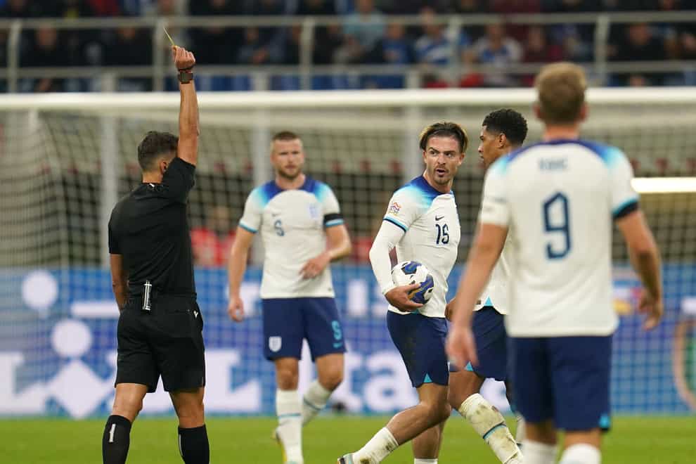 England endured a frustrating night in Milan (Nick Potts/PA).