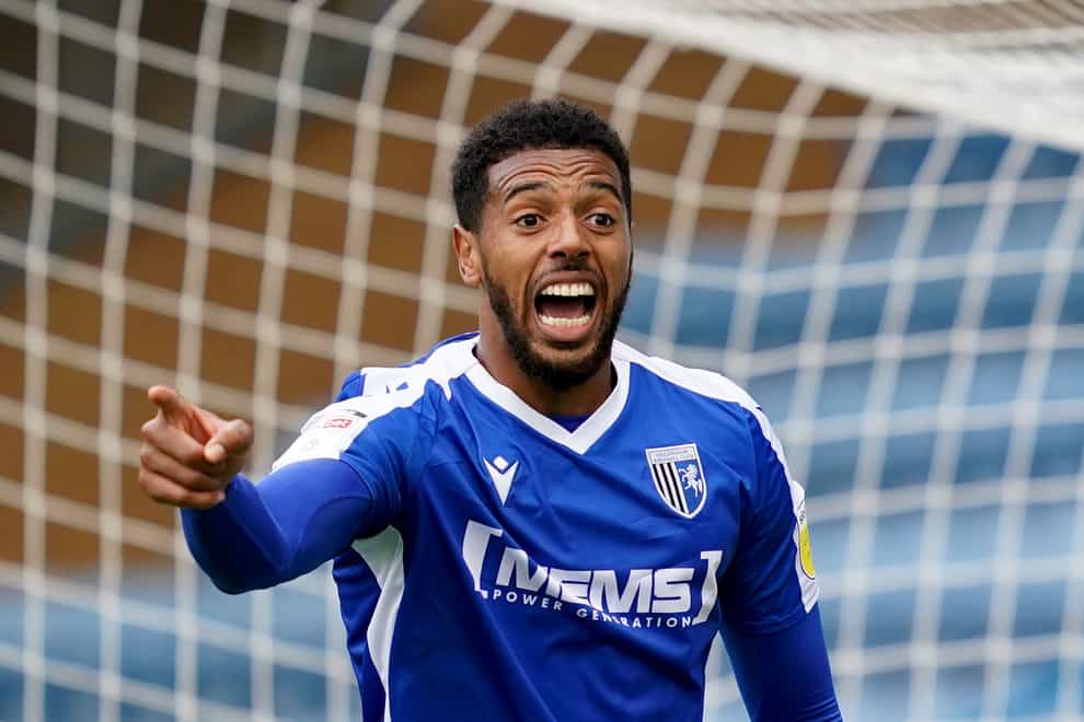 Vadaine Oliver, pictured playing for Gillingham, scored a last-gasp leveller for Bradford (John Walton/PA).