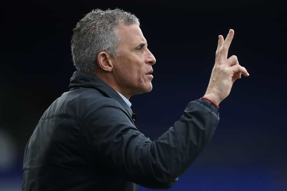Keith Curle wants to get Hartlepool bouncing again (Martin Rickett/PA)