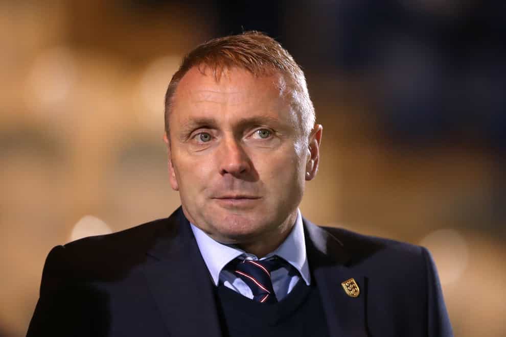 Paul Simpson admitted Carlisle ‘had to come and win’ at Newport (Tim Goode/PA)
