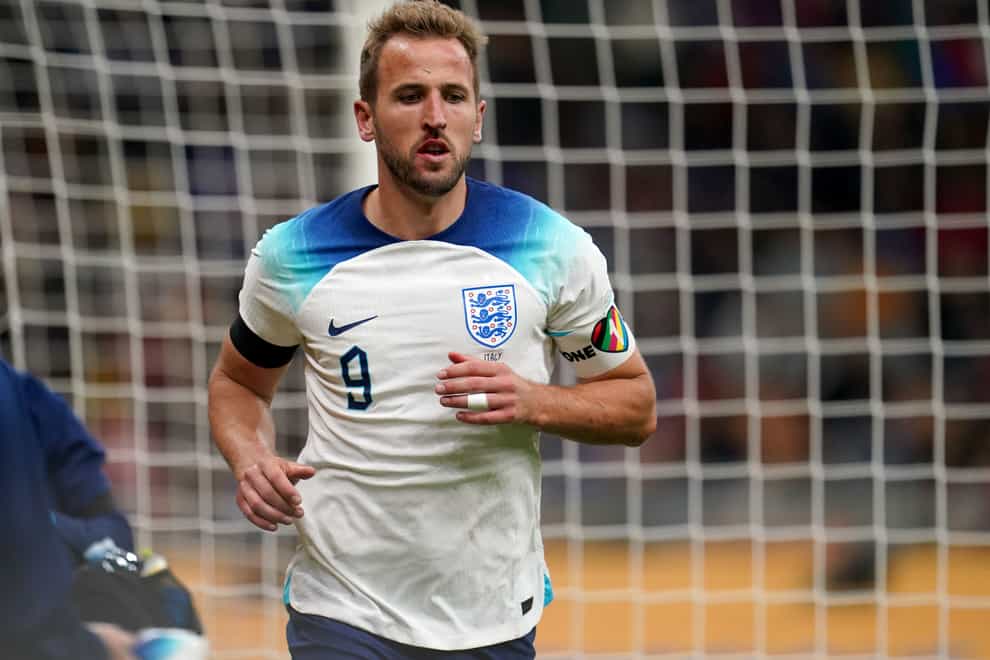 Harry Kane has told the nation not to panic despite England’s poor run of form (Nick Potts/PA)