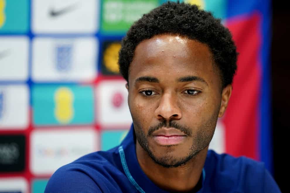 <p>Raheem Sterling left the England World Cup squad in Qatar following the break-in at his Surrey home (Zac Goodwin/PA)</p>