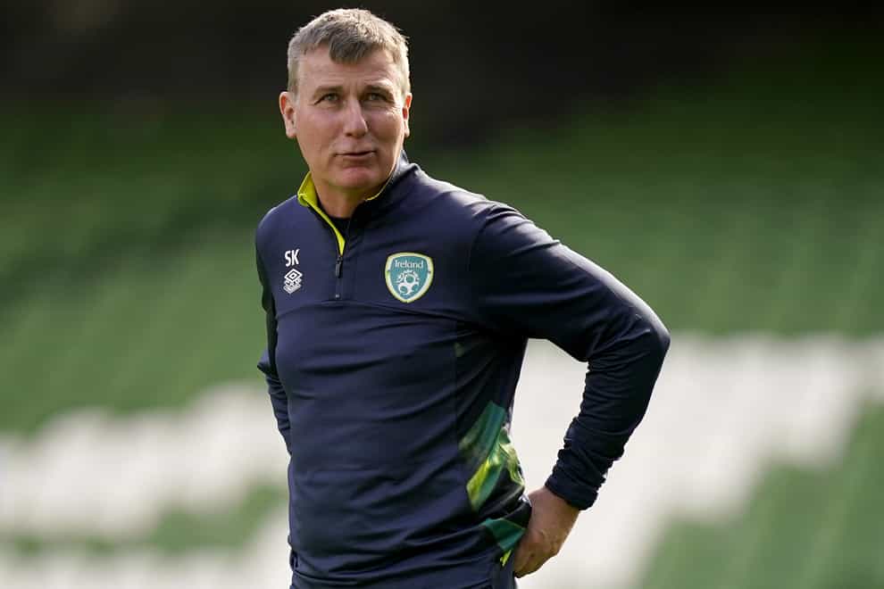 Republic of Ireland manager Stephen Kenny is confident there is more to come from his team (Niall Carson/PA)