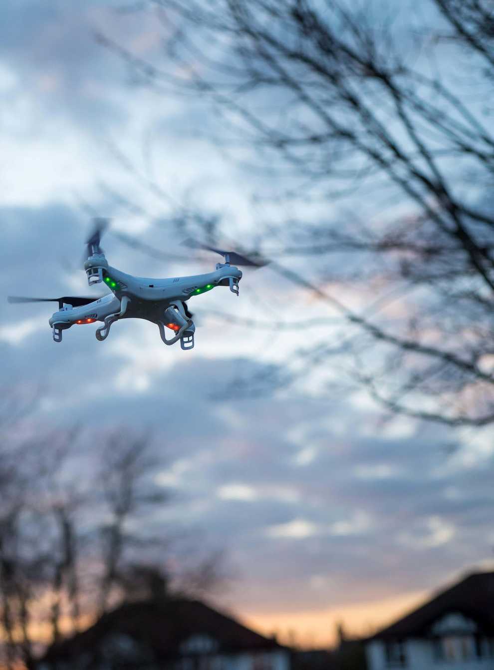 Four people were referred for prosecution by police for flying drones during the period after the Queen’s death (Alamy/PA)