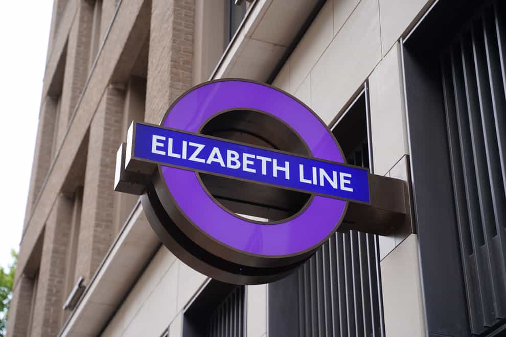 Bond Street station on London’s Elizabeth line will open on Monday October 24, Transport for London has announced (TfL/PA)