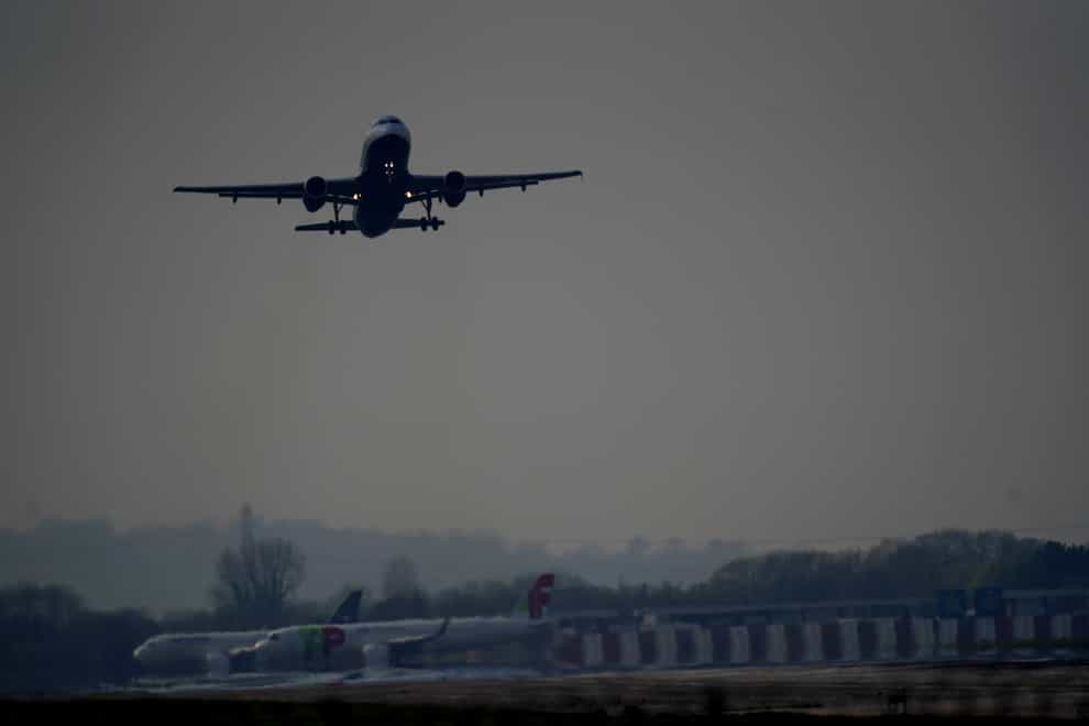 Heathrow Airport confirmed two planes collided on the airfield but said no injuries had been reported (Steve Parsons/PA)